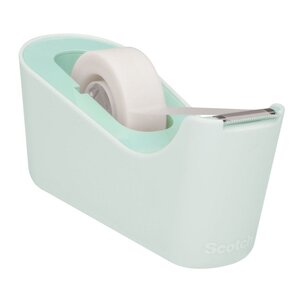 Dévidoir de ruban adhésif c18 menthe, livré avec 1 rouleau de ruban adhésif magic™ 19 mm x 33 m