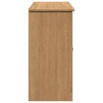 vidaXL Buffet avec tiroirs Panama 112x40x80 cm bois massif de pin