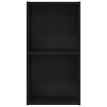 vidaXL Bibliothèque Chêne noir 40 x 30 x 77 cm Bois d'ingénierie
