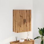 vidaXL Armoire murale chêne artisanal 69 5x34x90 cm bois d'ingénierie