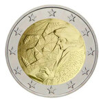 2 euros commémorative Pays-Bas 2022 - Erasmus en coincard BU.