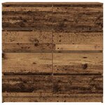vidaXL Buffet vieux bois 100x35x99 cm bois d'ingénierie
