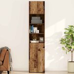 vidaXL Meuble mural Bois ancien 50 x 42 5 x 40 cm Bois d'ingénierie