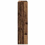 vidaXL Bibliothèque/Séparateur de pièce vieux bois 105x24x102 cm