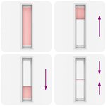 vidaXL Store plissé rose 45x200 cm largeur du tissu 44 4 cm polyester