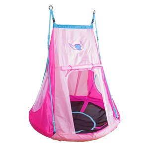 Hudora 72153 - Balançoire nid avec tente 110 cm