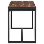 vidaXL Banc Multicolore 100x35x45 cm en Bois Massif Récupéré
