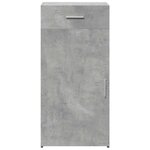 vidaXL Buffet gris béton 45x42 5x93 cm bois d'ingénierie