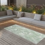 vidaXL Tapis d'extérieur ARAKIL Vert 80x150 cm PP