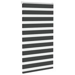vidaXL Store zèbre noir 70x150 cm largeur du tissu 65 9 cm polyester