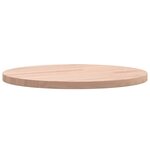 vidaXL Dessus de table Ø30x1 5 cm rond bois massif de hêtre