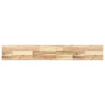 vidaXL Étagères flottantes 2 Pièces 140x20x4 cm acacia massif non traité
