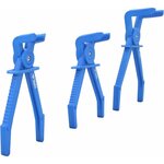 Brilliant tools jeu de pinces à pincer pour tuyau à 90 ° 3 pièces