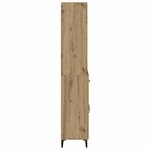 vidaXL Haut Armoire avec tiroir Chêne artisanal 69 5 x 34 x 180 cm