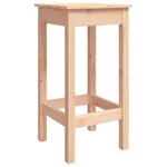 vidaXL Ensemble de bar de jardin 7 Pièces Bois de pin massif