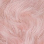 vidaXL Tapis en fausse Tafalla Rose Ø 100 cm Polyester