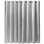 Vidaxl garde-robe avec rideau réglable en largeur 121-168 cm chêne