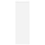 vidaXL Support pour plantes blanc 33x33x100 cm bois d'ingénierie