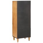 vidaXL Haut Armoire avec étagère Marron clair 40 x 33 x 110 cm