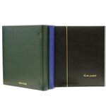 ALBUM CARTES POSTALES : reliure seule (Bleu)