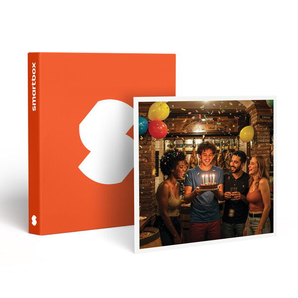 SMARTBOX - Coffret Cadeau Carte cadeau joyeux anniversaire - 15 € - Multi-thèmes