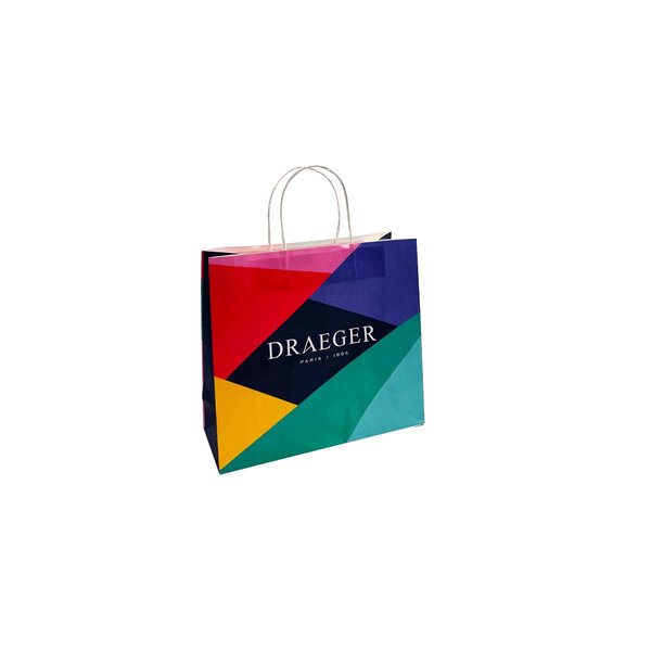 Sac Cadeau Motifs Festifs Draeger - Petit Format - Draeger paris