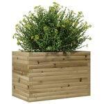 vidaXL Jardinière 70x40x45 5 cm bois de pin imprégné