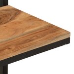 vidaXL Étagère murale 40x30x50 cm bois massif d'acacia et fer