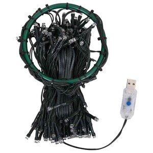 vidaXL Guirlande lumineuse filet d'arbre de Noël 300 LED 300 cm