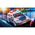 PLAYMOBIL 6873 - Voiture de policiers avec gyrophare et sirène