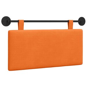 vidaXL Tête de lit suspendue Tissu en velours côtelé