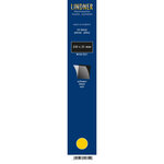 Bandes simple soudure 210 x 21 mm pour timbres-poste. Fond - Noir