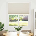 vidaXL Store plissé 100x125 cm Crème