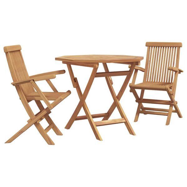 vidaXL Set de salle à manger de jardin 2 Pièces Marron