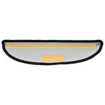 vidaXL Tapis d'escalier 10 Pièces 56x17x3 cm Noir