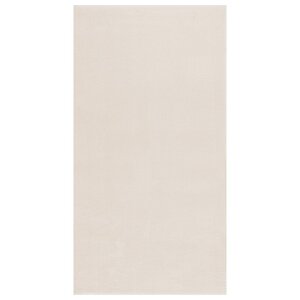 vidaXL Tapis shaggy crème blanc 120x183 cm polyester