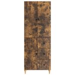 vidaXL Ensemble de Meubles 2 Pièces 66 x 34 5 x 90 cm Bois d'ingénierie