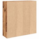 vidaXL Armoire à livres vieux bois 98x29x97 5 cm
