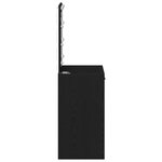 vidaXL Coiffeuse Chêne noir 50 x 41 x 135 cm Bois d'ingénierie