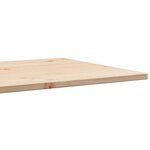 vidaXL Dessus de table 100x50x1 7 cm rectangulaire bois de pin massif