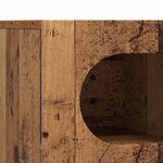 vidaXL Meuble TV Bois ancien 60 x 35 x 40 cm Bois d'ingénierie