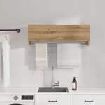 vidaXL Garde-robe chêne artisanal 100x32 5x35 cm bois d'ingénierie