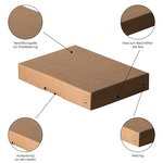 Purebox Nature A5 40mm - Brun - X 5 - Falken