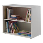 PINO Lit sureleve avec sommier + bureau + bibliothèque + commode + tablette penderie