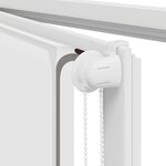 vidaXL Store enrouleur de douche 100x240 cm largeur du tissu 96 cm