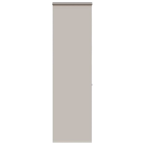 vidaXL Store enrouleur de douche avec cassette largeur du tissu 76 cm