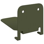 vidaXL Étagère Flottante Invisible 8 pc Vert olive 6 x 11 x 6 5 cm