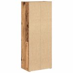 vidaXL Bibliothèque vieux bois 40x24x102 cm bois d'ingénierie