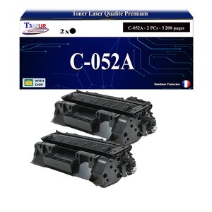 T3AZUR -2x Toners compatibles avec Canon 052 (2199C002) pour Canon LBP212dw  LBP215x  LBP-214dw  MF421dw  MF426dw  MF428x  MF429x