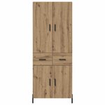 vidaXL Haut Armoire Montage mural Chêne artisanal 69 5 x 34 x 180 cm